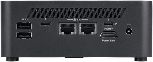 MSI Cubi NUC AI+ Barebones Mini PC: Intel Core Ultra 7-258V, 32GB Memory, WiFi 6E, BT 5.3, Thunderbolt 4, Type-C, Copilot Button: Black 2MG-003BUS in Saudi Arabia