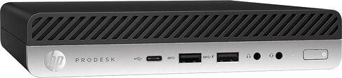 كمبيوتر HP Prodesk 600 G3 Mini Desktop Computer، Intel Core i5-7500T 2.7 جيجا هرتز، 256 جيجا SSD، 8 جيجا رام، لوحة مفاتيح RGB سلكية، واي فاي، بلوتوث، كمبيوتر صغير Windows 11 Pro (متجدد) in Saudi Arabia