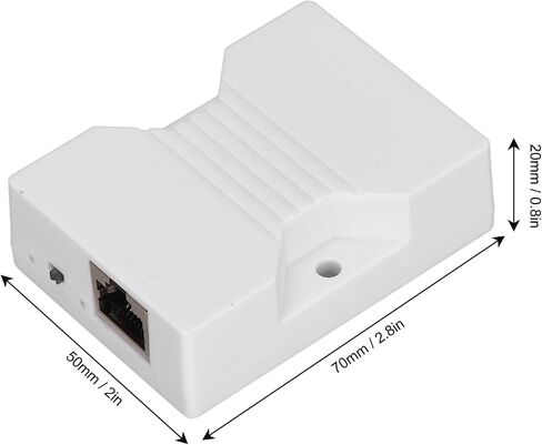 موسع SUNGOOYUE PoE، نطاق شبكة متوافق مع IEEE 802.3afat، مسافة 200 متر، 10/100 ميجابت في الثانية، مادة ABS، 2.8 × 2 × 0.8 بوصة، قابل للتركيب على الحائط in Kuwait