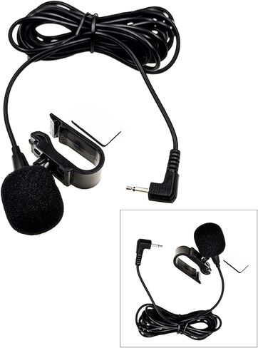 PVC 2.5mm/3.5mm Stereo Car Microphone External Mic for PC Car/Player/Radio External in Saudi Arabia