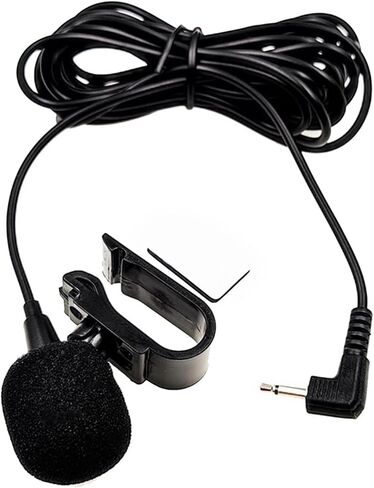 PVC 2.5mm/3.5mm Stereo Car Microphone External Mic for PC Car/Player/Radio External in Saudi Arabia