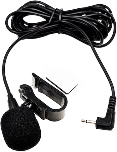 PVC 2.5mm/3.5mm Stereo Car Microphone External Mic for PC Car/Player/Radio External in Saudi Arabia
