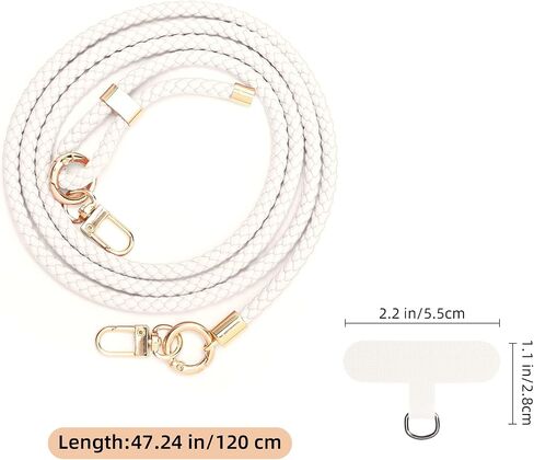 for Phone Lanyard Crossbody with 2 Phone Tabs, Cell Phone Neck lanyard for Men and Women in Saudi Arabia