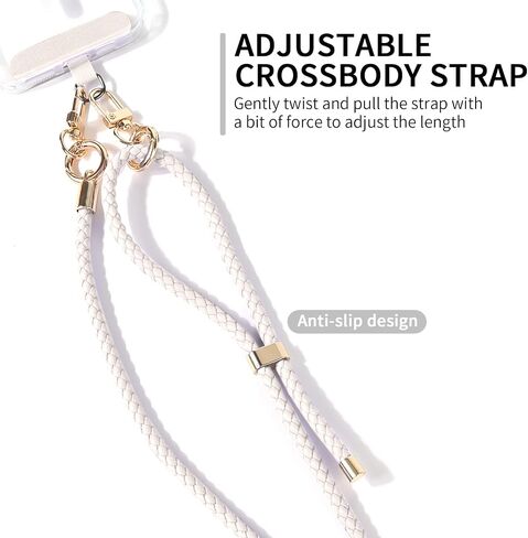 for Phone Lanyard Crossbody with 2 Phone Tabs, Cell Phone Neck lanyard for Men and Women in Saudi Arabia