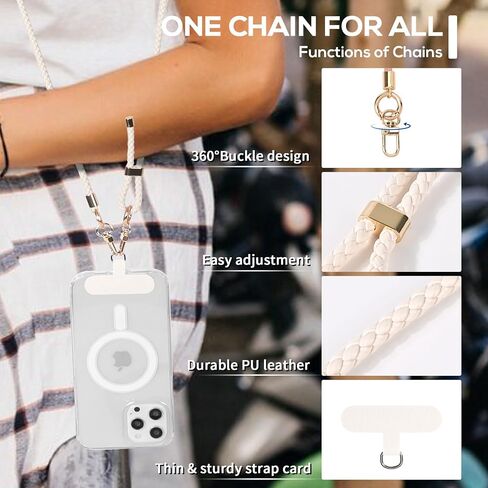 for Phone Lanyard Crossbody with 2 Phone Tabs, Cell Phone Neck lanyard for Men and Women in Saudi Arabia