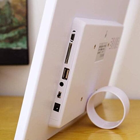 إطار صور رقمي مقاس 15 بوصة مزود بواجهة USB/SD/SDHC وساعة وتقويم ومستشعر حركة وجهاز تحكم عن بعد. in Saudi Arabia
