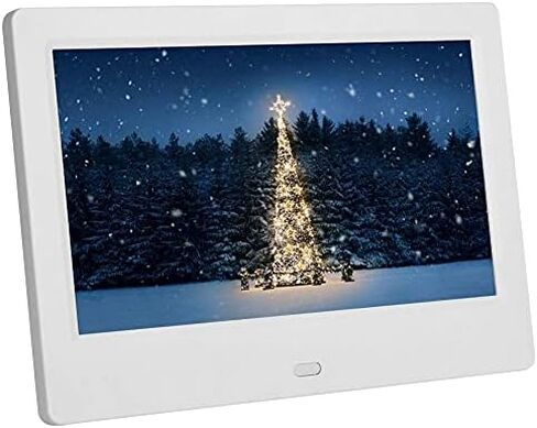 7-inch Digital Photo Frame, 800x480 LED Display, Supports Video, Clock, Calendar and MP3 Playback, Comes with Remote Control. in Saudi Arabia