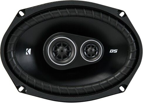 مكبرات صوت KICKER مقاس 6 × 9 بوصة لسيارة Ford F-250/350/450/550 2017-2024 مجموعة ترقية - زوج من سلسلة DS مع محولات وحزام، مكبر صوت للباب الأمامي للسيارة DSC6930، 43DSC69304 in Saudi Arabia