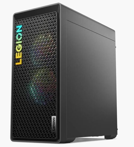 كمبيوتر مكتبي للألعاب Lenovo Legion Tower 5 Gen 8 - مع ملحقات، NVIDIA RTX 4070 Super 12GB GDDR6X، AMD Ryzen 7700، Wi-Fi 6E، بلوتوث 5.3، Win 11 Pro، لوحة مفاتيح وماوس، 64 جيجابايت DDR5، 4 تيرابايت SSD in Saudi Arabia
