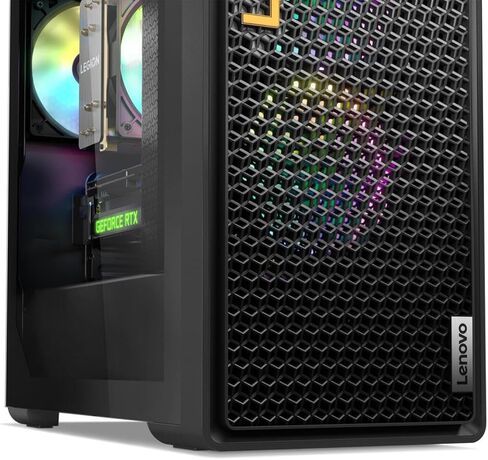 كمبيوتر مكتبي للألعاب Lenovo Legion Tower 5 Gen 8 - مع ملحقات، NVIDIA RTX 4070 Super 12GB GDDR6X، AMD Ryzen 7700، Wi-Fi 6E، بلوتوث 5.3، Win 11 Pro، لوحة مفاتيح وماوس، 64 جيجابايت DDR5، 4 تيرابايت SSD in Saudi Arabia