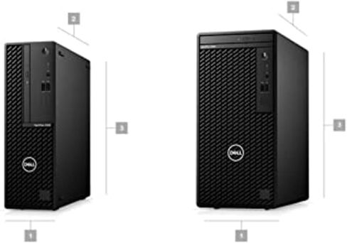 الكمبيوتر المكتبي صغير الحجم طراز Optiplex 3090 SFF من Dell | كور i5-10400 - محرك الأقراص الصلبة SSD سعة 512 جيجابايت - ذاكرة الوصول العشوائي 16 جيجابايت | 6 مراكز بتردد 4.3 جيجا هرتز Win 11 Pro Black (متجدد) in Saudi Arabia