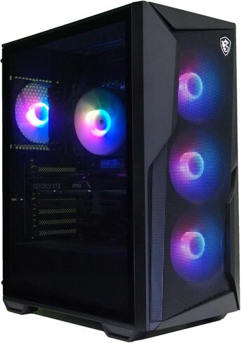 كمبيوتر مكتبي للألعاب MSI Codex R2 - Intel Core i7-13700F- GeForce RTX 5060 8GB GDDR7-650W 80+ Gold-Windows 11 Home-W/HDMI Cable (32GB RAM | 2TB PCIe SSD) in Saudi Arabia