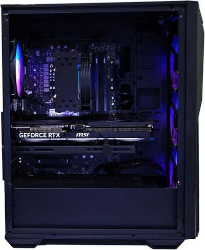 كمبيوتر مكتبي للألعاب MSI Codex R2 - Intel Core i7-13700F- GeForce RTX 5060 8GB GDDR7-650W 80+ Gold-Windows 11 Home-W/HDMI Cable (32GB RAM | 2TB PCIe SSD) in Saudi Arabia