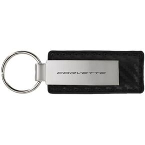 SR1 Performance C8 Corvette Carbon Fiber/Metal Stringular Keychain W/Stingray Logo - سلسلة مفتاح شيفروليه مرخص رسميًا in Kuwait