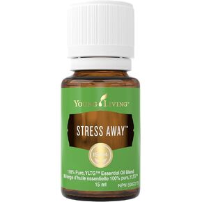 Young Living Stress Away Essential Oil Blend - Relaxing and Calming - 100% Pure - 5 ml - Blend of Copaiba, Lime, Cedarwood, Vanilla, Ocotea, and Lavender in Saudi Arabia