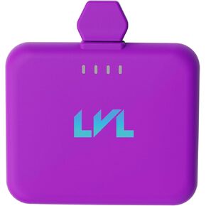 Spark Portable Charger for iPhone 17/16/15 USB C 2500mAh Power Bank with LED Indicators 2.4A Fast Charging Mini Portable Charger with Pass Through Technology LVL 25 (White) in Saudi Arabia