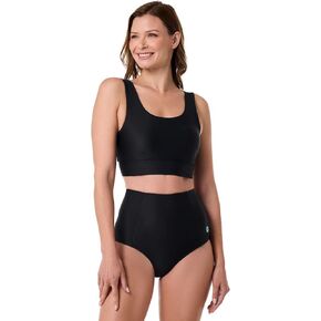 Coolibar Upf 50+ Women's Spring Garden Crop Bikini Top - Sun Sun Protection (Medium -terracotta Rose) in Kuwait