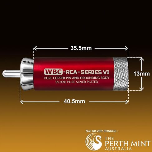 أفضل الكابلات في العالم 1.5 قدم Ultimate - 18 AWG - OFC فائق النقاء - سعة منخفضة للغاية (15pF/قدم) - زوج كابل RCA صوتي ممتاز مع مقابس RCA نحاسية نقية مطلية بالفضة وسترة تويد كربونية in Saudi Arabia