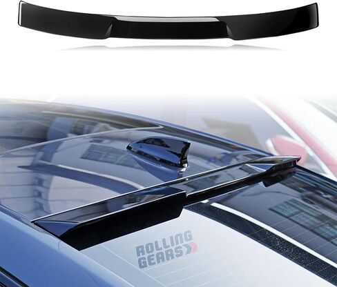Trunk Spoiler Compatible with 2023-2025 Honda Accord 11th Gen Sedan LX EX Hybrid Spoiler Wing, Gloss Black Rear Spoiler (R Type) in Saudi Arabia