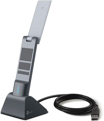 TP-Link AX1800 WiFi 6 USB Adapter for Desktop PC Archer TX21UH Wireless Network Adapter with 2.4GHz, 5GHz, MU-MIMO, OFDMA, High Gain Dual Band 5dBi Antenna, WPA3, Supports Windows 11/10 in Saudi Arabia