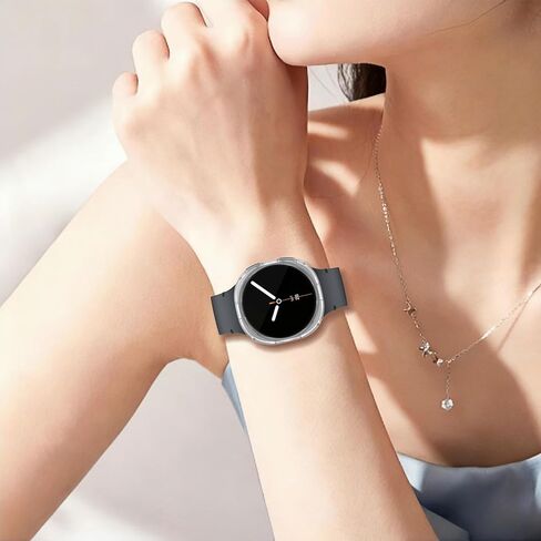 Wugongyan 2-Pack Watch Screen Protector Case for Samsung Galaxy Watch 8 40mm,Flexible Soft TPU All-Around Protective Cover for Galaxy Watch 8 Accessories(Blue+Dark Green) in Kuwait