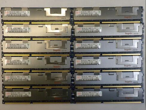 ذاكرة 96 جيجا بايت 12x8 جيجا بايت DDR3 PC3-10600 ECC REG Comp إلى SuperMicro MEM-DR380L-HL03-ER13 in Saudi Arabia