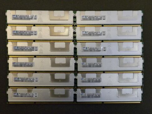 ذاكرة 96 جيجا بايت 12x8 جيجا بايت DDR3 PC3-10600 ECC REG Comp إلى SuperMicro MEM-DR380L-HL03-ER13 in Saudi Arabia