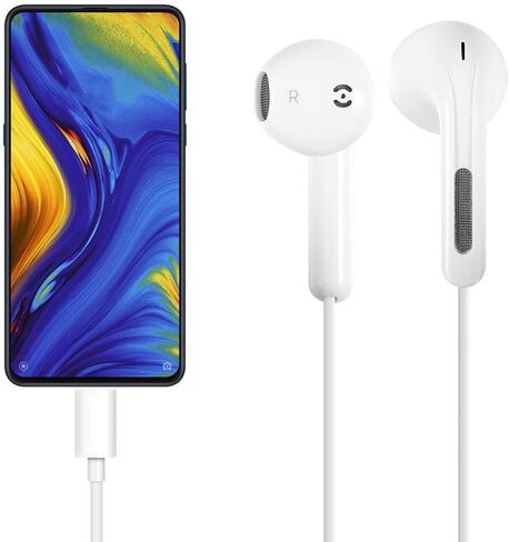 2 Pack USB C Headphones for iPhone 16 15 Pro Max Plus iPad Pro USB C Wired Earbuds with Mic Volume Control Type C Earphones Wired Noise Cancelling USBC Headphones for Samsung Galaxy S24 S23 Pixel 9 8 in Saudi Arabia