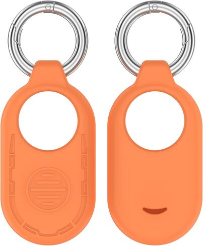 Senter (4 PCS) Soft case for Samsung Galaxy SmartTag2 Case, 4 Pack Protective Silicone Case for Galaxy Smart Tag 2 with Key Ring for Keys, Wallet, Luggage, Pets in Saudi Arabia