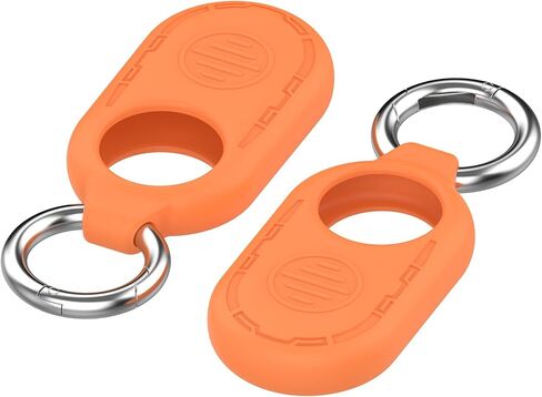 Senter (4 PCS) Soft case for Samsung Galaxy SmartTag2 Case, 4 Pack Protective Silicone Case for Galaxy Smart Tag 2 with Key Ring for Keys, Wallet, Luggage, Pets in Saudi Arabia
