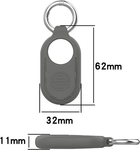 Senter (4 PCS) Soft case for Samsung Galaxy SmartTag2 Case, 4 Pack Protective Silicone Case for Galaxy Smart Tag 2 with Key Ring for Keys, Wallet, Luggage, Pets in Saudi Arabia
