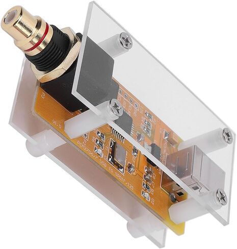 USB Sound Card PCM2706C HIGH Performance USB to COAXIAL Digital Signal Output Adapter for Audio Enthusiasts and Professionals PCB Acrylic in Saudi Arabia
