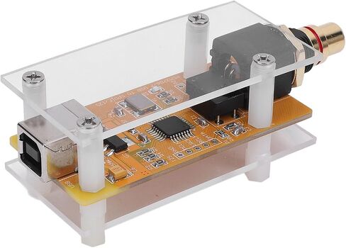 USB Sound Card PCM2706C HIGH Performance USB to COAXIAL Digital Signal Output Adapter for Audio Enthusiasts and Professionals PCB Acrylic in Saudi Arabia