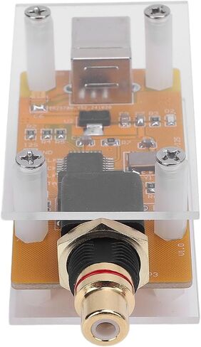 USB Sound Card PCM2706C HIGH Performance USB to COAXIAL Digital Signal Output Adapter for Audio Enthusiasts and Professionals PCB Acrylic in Saudi Arabia