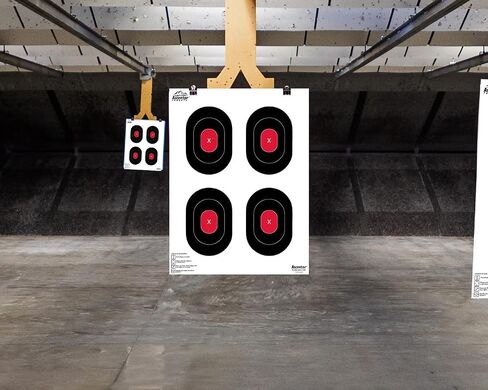 Ascentor Proficient Shooting Target - 4 Zone - Large Size 18 x 24 - Pack of 25 in Saudi Arabia