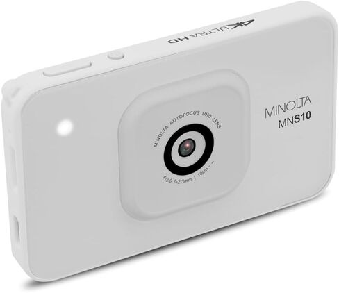Minolta 48MP Digital Camera - 4K Ultra Slim HD Video, 2.9" IPS LCD Display, Autofocus Lens with Digital Image Stabilization, 4X Digital Zoom, Compact Travel Camera for Vlogging (Teal) in Saudi Arabia