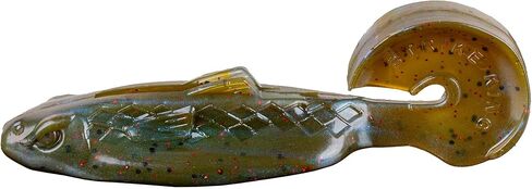 Strike King (RGBZM-805) طعم صيد أسماك Rage Buzz Minnow، طعم بلاستيكي ناعم للمياه العلوية، ذيل بلوبر عالي الحركة، تصميم ذيل الغضب الحاصل على براءة اختراع، 8.89 سم، 5 عبوات، رقاقة حمراء زاحفة in Kuwait