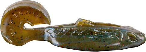 Strike King (RGBZM-805) طعم صيد أسماك Rage Buzz Minnow، طعم بلاستيكي ناعم للمياه العلوية، ذيل بلوبر عالي الحركة، تصميم ذيل الغضب الحاصل على براءة اختراع، 8.89 سم، 5 عبوات، رقاقة حمراء زاحفة in Kuwait