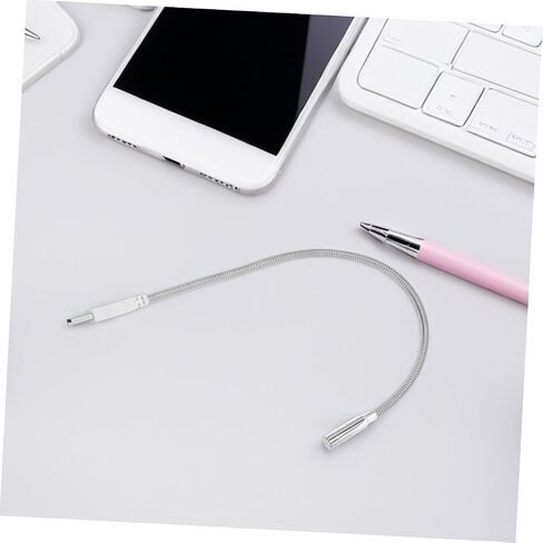 قطعتان من ضوء القراءة USB مع مصباح LED مرن للعناية بالعين للقراءة الليلية واستخدام الكمبيوتر المحمول، تصميم محمول متين لإضاءة مريحة in Saudi Arabia
