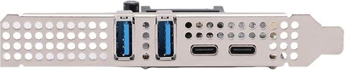 Bewinner PCIe to USB 3.2 Gen 1 Expansion Card, 4-Port USB C Card with 2 Type C & 2 Type A 5Gbps Ports, PCI Express Host Controller for Desktop PC, Upgrade Older Computer in Saudi Arabia