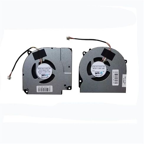 مروحة تبريد للكمبيوتر المحمول وحدة المعالجة المركزية GPU لـ 911ME 911MT 911MP G7000S T58-VG65T (وحدة معالجة الرسومات السميكة 1 قطعة) in Kuwait