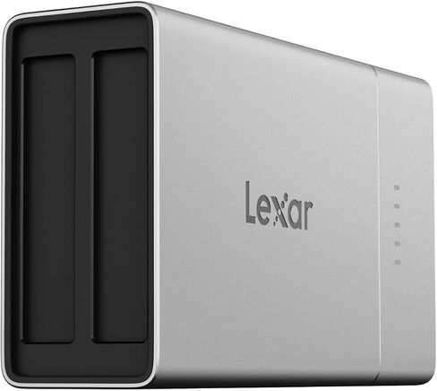 Lexar Professional Workflow Go Battery-Powered 2-Bay Portable Docking Station in Saudi Arabia