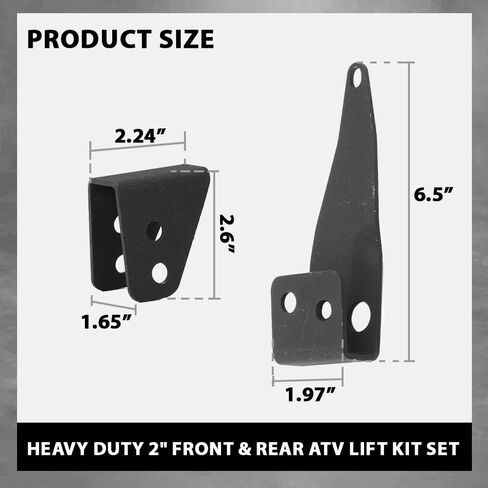 LQI Front & Rear ATV Lift Kit 2 inch Compatible with Honda Foreman 400 1996-2003/Fit Honda Foreman 450 1998-2001 in Saudi Arabia