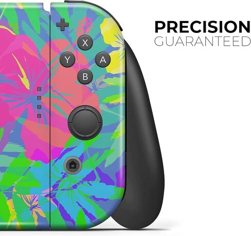 Design Skinz - متوافق مع Nintendo DSi XL - غطاء حماية من الفينيل مقاوم للخدش وقابل للإزالة - فلورسنت استوائي v1 in Saudi Arabia