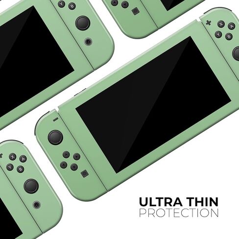 Design Skinz - Compatible with Nintendo DSi XL - Skin Decal Protective Scratch-Resistant Removable Vinyl Wrap Cover - Pretty Green Pastel Color in Saudi Arabia