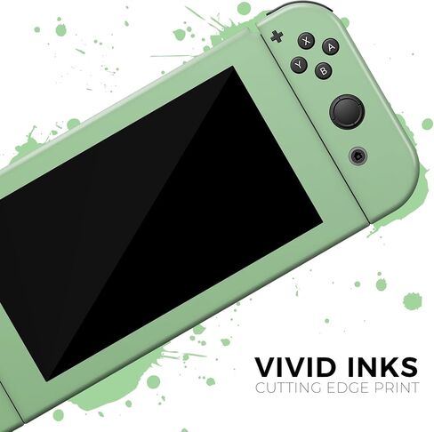 Design Skinz - Compatible with Nintendo DSi XL - Skin Decal Protective Scratch-Resistant Removable Vinyl Wrap Cover - Pretty Green Pastel Color in Saudi Arabia
