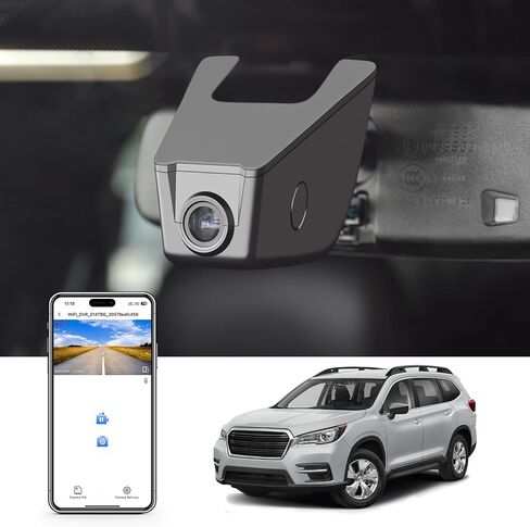 كاميرا داش كام أمامية 4K وخلفية 1080P مناسبة خصيصًا لسيارة Subaru Ascent 2023 2024 2025 (الطراز B)، إصدار محدود من Onyx Premium Touring وما إلى ذلك، مظهر OEM متكامل، فيديو UHD 2160P، تطبيق وواي فاي، بطاقة 128 جيجابايت in Saudi Arabia