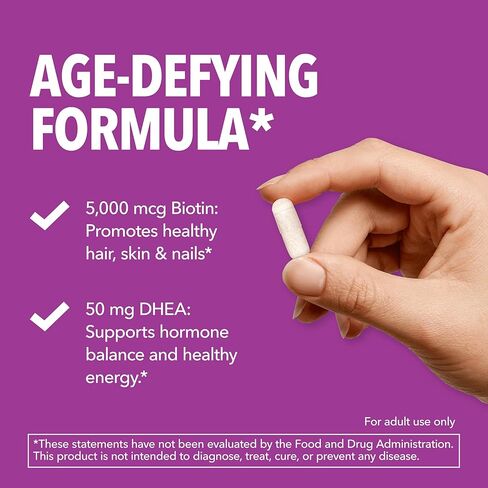 HAVASU NUTRITION DHEA 50 مجم قوة إضافية مصممة لتعزيز طاقة الشباب وتوازن مستويات الهرمونات ودعم كتلة العضلات الهزيلة، غير معدلة وراثيًا، مكمل للرجال والنساء، 60 كبسولة in Kuwait