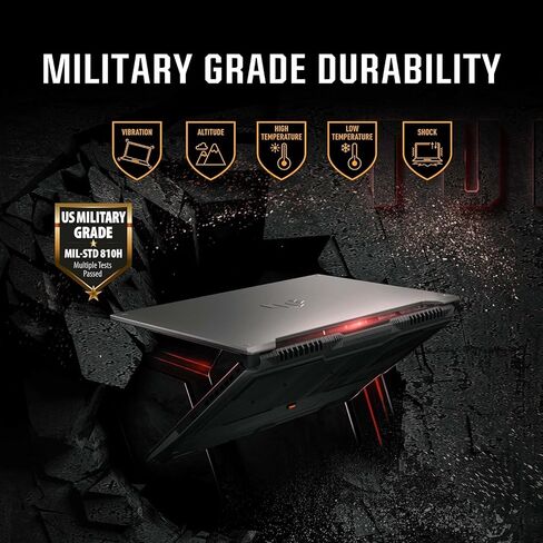 كمبيوتر محمول للألعاب ASUS TUF F17، شاشة 17.3 WQHD 2K 240 هرتز، NVIDIA RTX 4070، Intel i7-13620H(حتى 4.9 جيجا هرتز)، 64 جيجا DDR5، 4 تيرابايت SSD، Windows 11 Pro، FX707VI-NS74 in Saudi Arabia