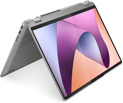 Lenovo IdeaPad Flex 5 16ABR8 2025 كمبيوتر محمول 16 بوصة WUXGA IPS شاشة لمس 8 النواة AMD Ryzen 7 7730U 16GB LPDDR4 512GB SSD AMD Radeon Graphics Wi-Fi 6 لوحة مفاتيح بإضاءة خلفية بصمة Win11 Home (متجدد) in Kuwait